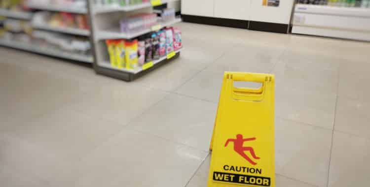 Six steps to take after a grocery store slip and fall injury