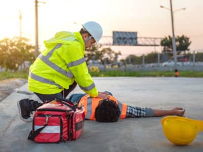 ¿Qué lesiones pueden causar una incapacidad permanente en casos de accidentes de construcción?