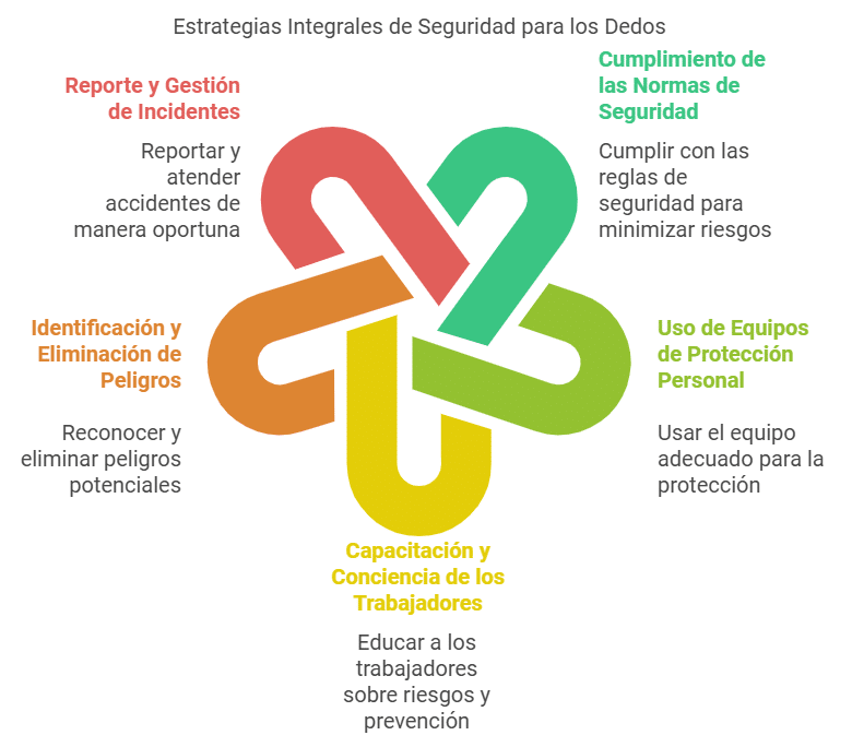 prevenir los accidentes y lesiones en los dedos en Estados Unidos